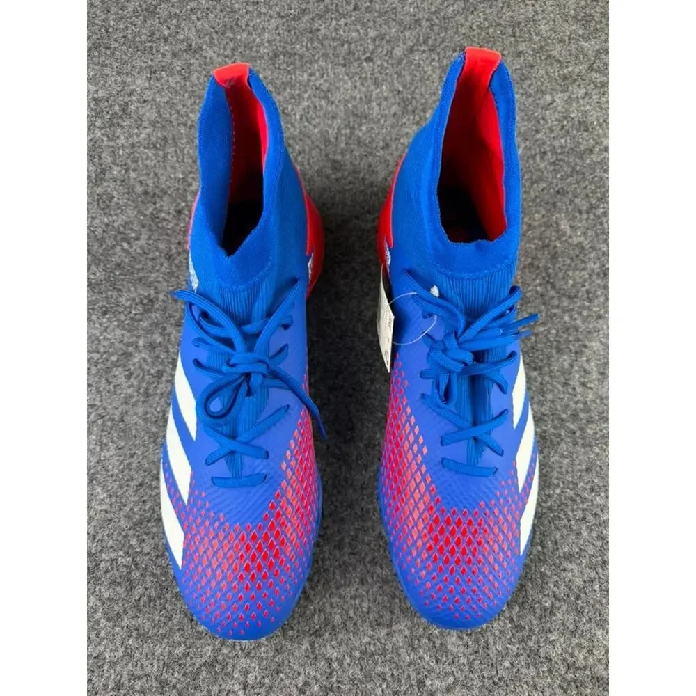 Adidas Predator 20.3 TF Turf Soccer Shoes Blue Red Men Size 11.5 EG0963 NWT NEW